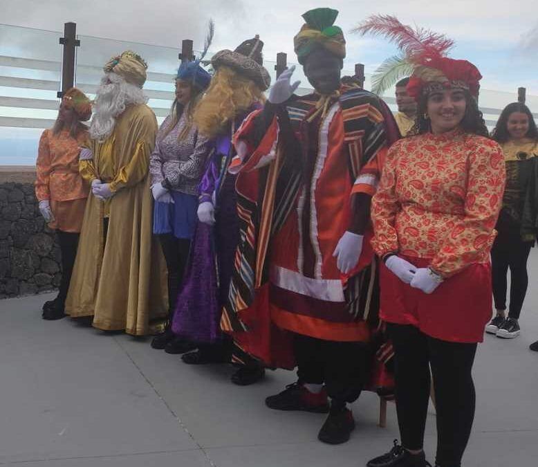 Cabalgata de reyes en el municipio de Valverde