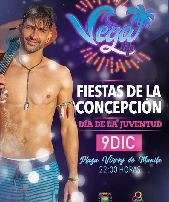 Concierto del Vega Life con motivo de las fiestas de la Concepción 2023 en el día de la juventud