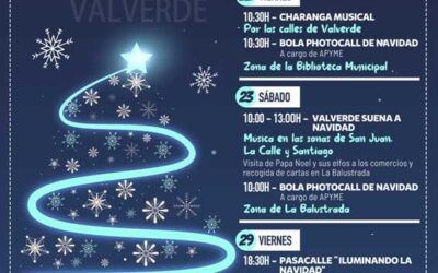 Dinamización comercial de navidad en Valverde 2023