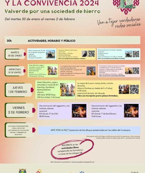 Jornadas para la paz y la convivencia 2024