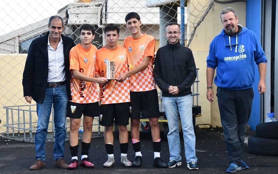 Resultados en el partido de fútbol juvenil preferente: C.D. Concepción contra C.D. Valle Guerra