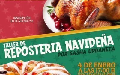 Talleres de cocina y repostería navideña