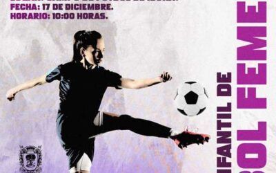 Torneo infantil de fútbol femenino
