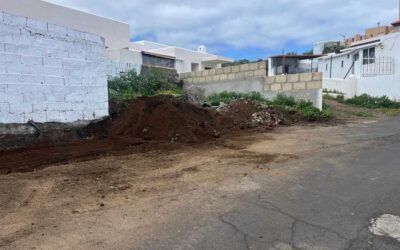 El Ayuntamiento de Valverde ensancha la vía en la plaza de Echedo
