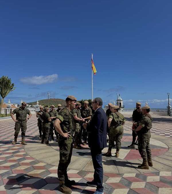 Valverde acogerá una Jura de Bandera para personal civil el próximo 21 de junio