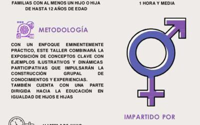Taller sobre Igualdad y Perspectiva de Género para familias