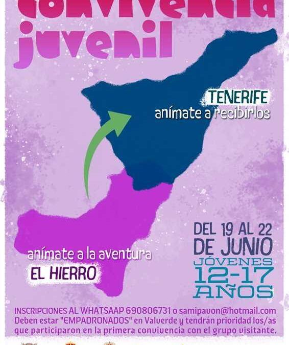 Valverde acoge una nueva edición de la Convivencia Juvenil con jóvenes de Tenerife y El Hierro